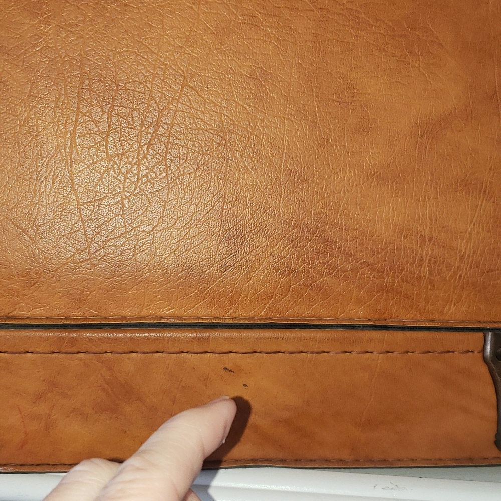 Stradellina Leather Briefcase - Picture 6 of 10
